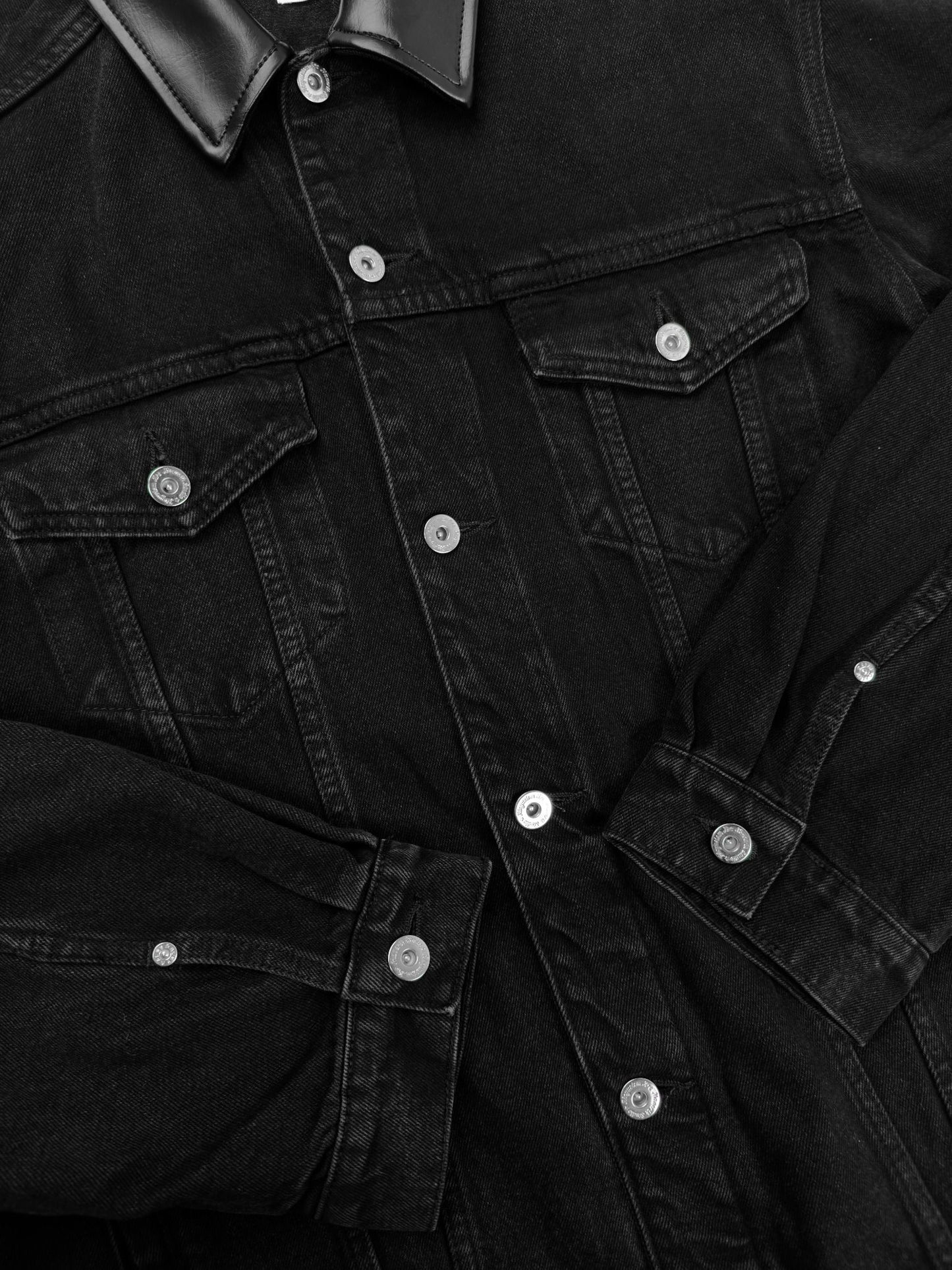 MAVERIK ALMV Oversized Denim Jacket ( Dark Navy )