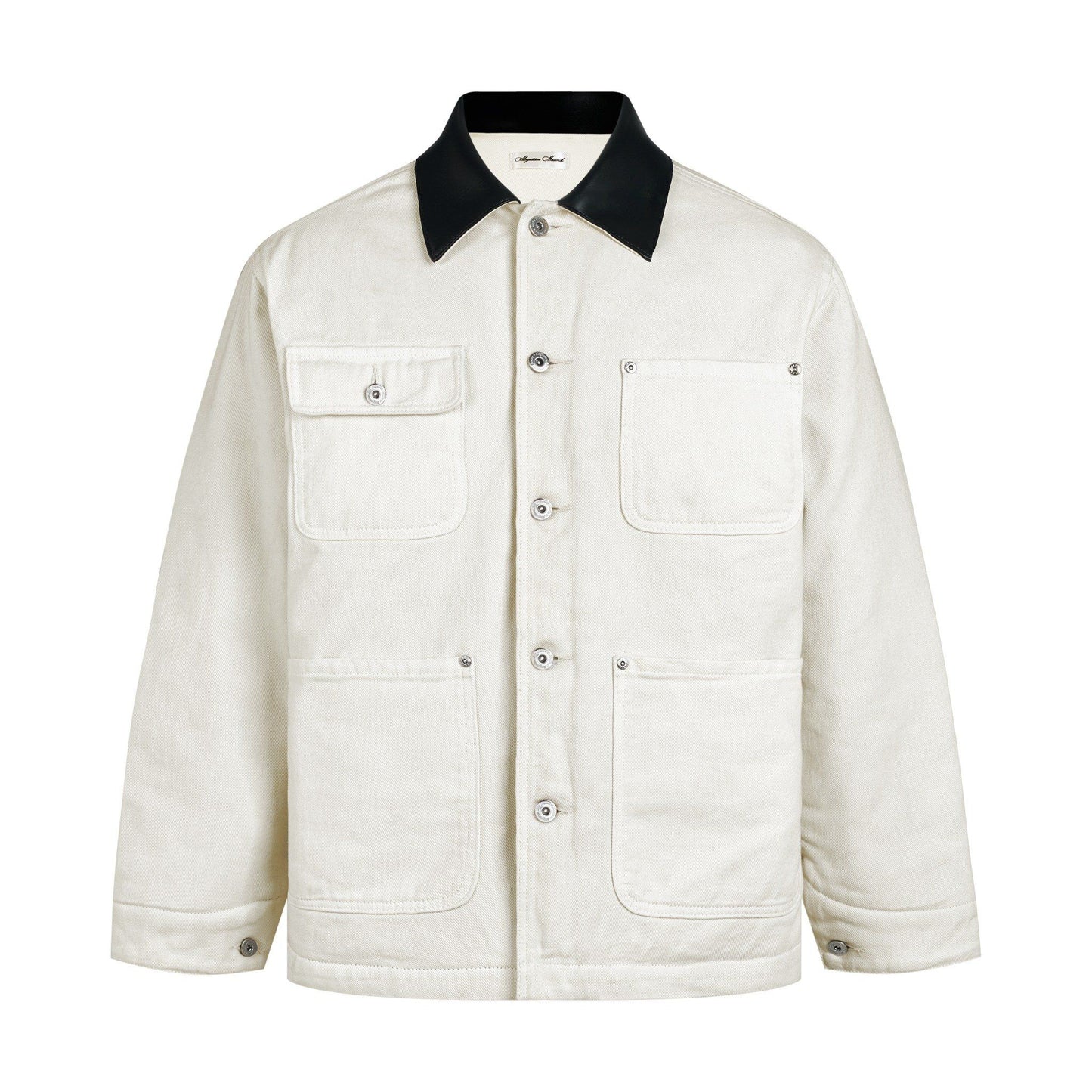 MAVERIK ALMV Denim Work Jacket ( White )