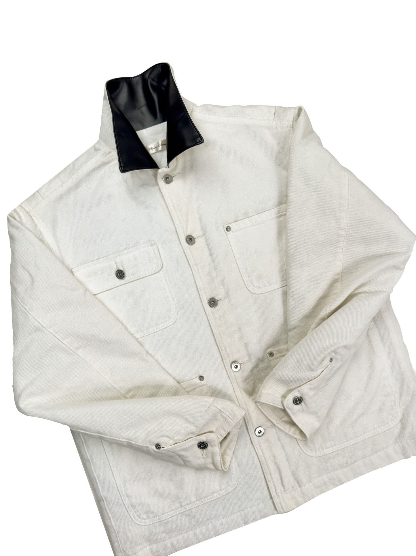 MAVERIK ALMV Denim Work Jacket ( White )