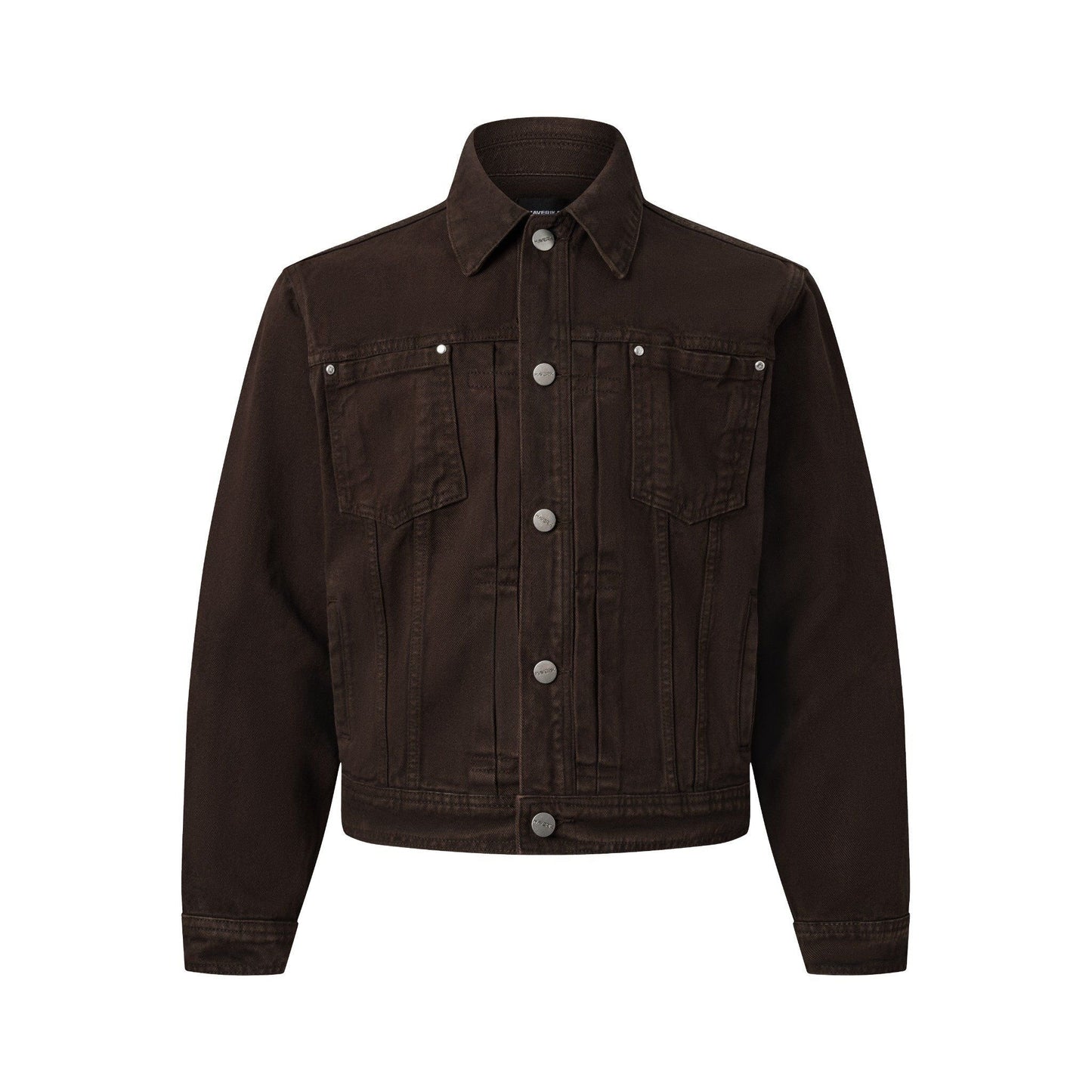 MAVERIK TRUCKER DENIM JACKET (CHOCO)