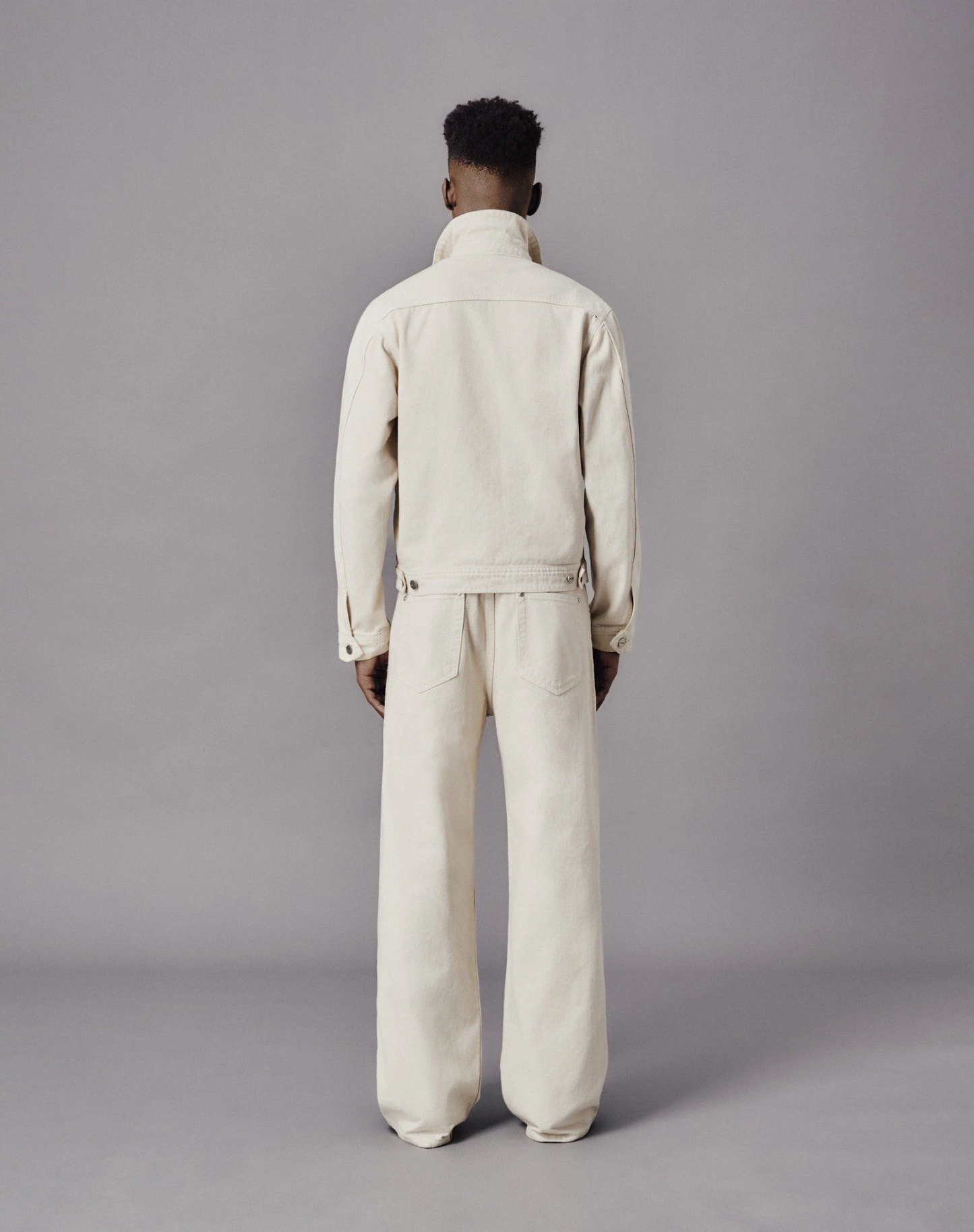 MAVERIK LOOSE DENIM PANT (CREAM)