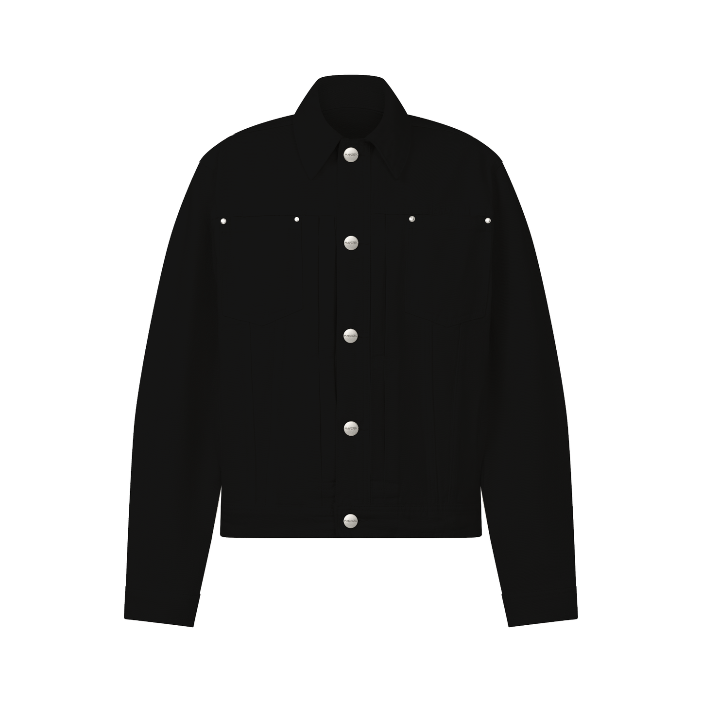 MAVERIK TRUCKER DENIM JACKET (BLACK)