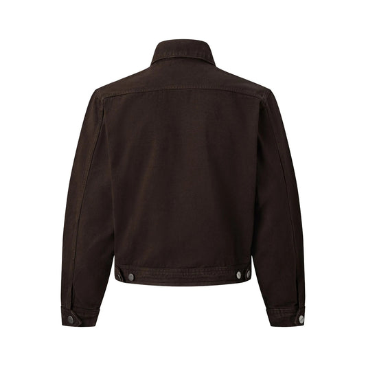 MAVERIK TRUCKER DENIM JACKET (CHOCO)
