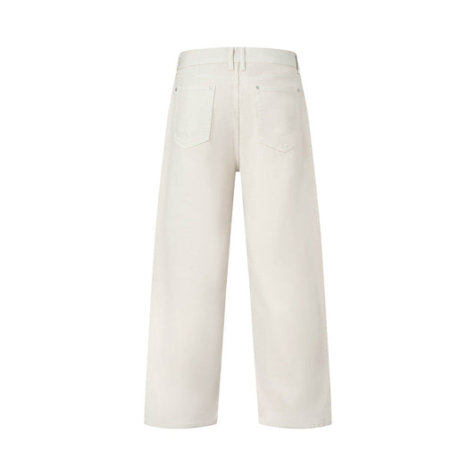 MAVERIK LOOSE DENIM PANT (CREAM)