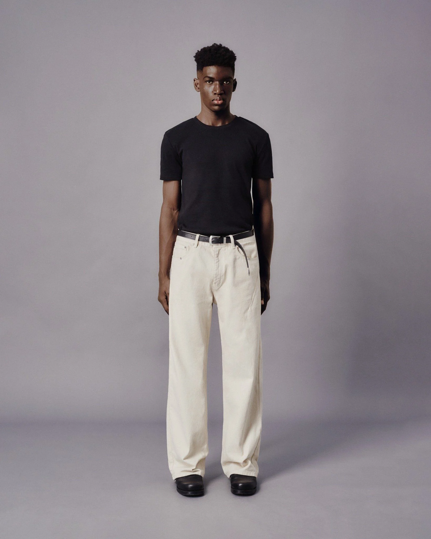 MAVERIK LOOSE DENIM PANT (CREAM)