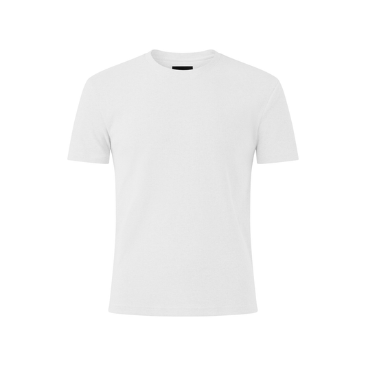 MAVERIK RIBBED SHORT SLEEVE T-SHIRT (WHITE)