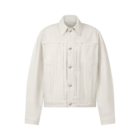 MAVERIK TRUCKER DENIM JACKET (CREAM)
