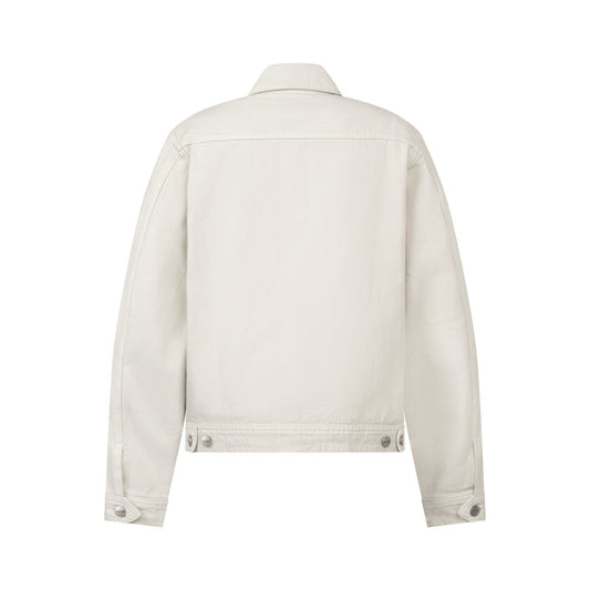 MAVERIK TRUCKER DENIM JACKET (CREAM)