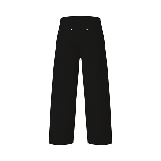 MAVERIK LOOSE DENIM PANT ( BLACK )