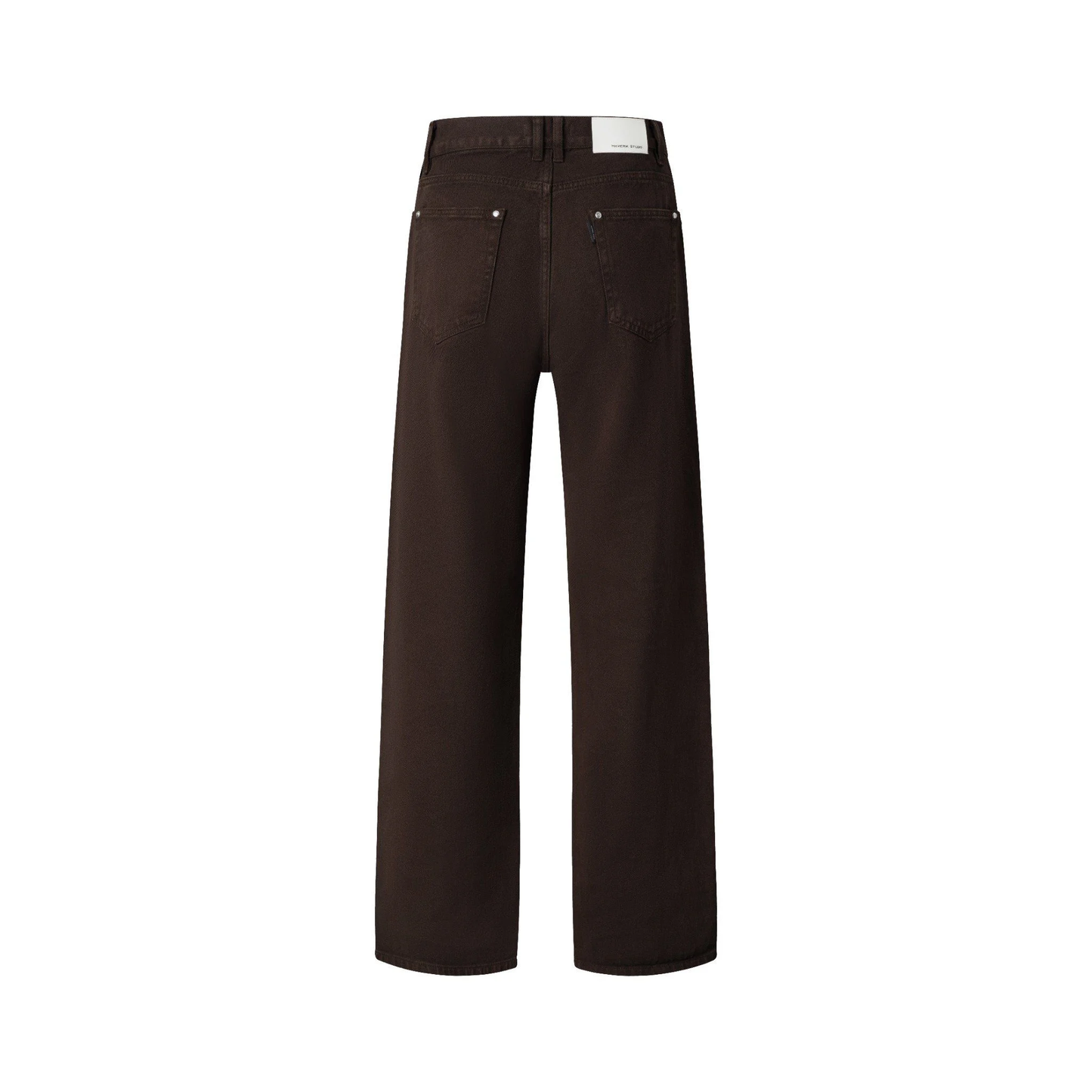 MAVERIK LOOSE DENIM PANT ( CHOCO )