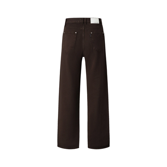MAVERIK LOOSE DENIM PANT ( CHOCO )